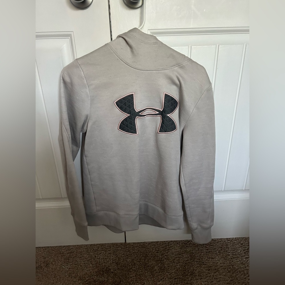 under armour grey hoodie